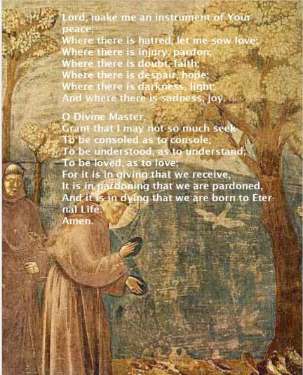 prayer of st francis